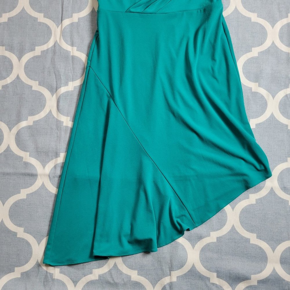 Ann Taylor Dress Sleeveless Holiday Party asymmetrical - Picture 10 of 11